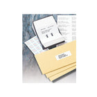 Avery 45004 Étiquettes d'adresse pour copieur, blanches, 2-13/16" x 1", 3,300/pqt-Créez une feuille prototype et imprimez autant d'étiquettes que nécessaire.