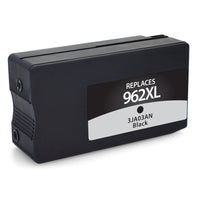 Staples - Cartouche d’encre 3JA03AN HP 962XL remise à neuf - rendement élevé - noir-Compatible avec: HP OfficeJet Pro 9010, 9010e, 9015, 9016, 9018e, 9019e, 9025, 9025e (HP 962XL) 