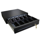 Adesso - Tiroir-caisse 16" MRP-16CDC avec plateau amovible - Version canadienne - Noir-Serrure à clé à 3 positions