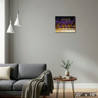 Vegas Golden Knights 16x20 sur toile Starting Line-Up - H - Toile encadree - 20" x 16"-Parfait pour toute pièce de votre maison ou bureau