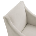 Modway - Alton Tissu tapis Fauteuil à manger - Noir de sel-8