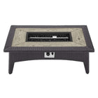Modway - Splendor Rectangle de 43,5" Terrasse extérieure Table de foyer - Espresso-4