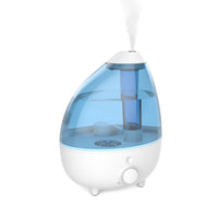 Pure Enrichment - Humidificateur à brume fraîche ultrasonique MistAire XL-Soulagement durable : la technologie de brumisation fraîche ultrasonique à brume variable humidifie l'air pendant 10 à 24 heures de fonctionnement continu, vous permettant ainsi de respirer plus facilement et de bénéficier d'un sommeil plus réparateur.