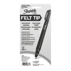 Sharpie - Stylos - 0,8 mm - couleurs variées - paquet de 4-Écriture lisse de haute qualité grâce à une encre permanente spécialement formulée