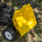 Aosom - Excavatrice à pédales - jouet à rouler - jaune-Matériaux : Métal et Plastique 