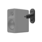 Kanto - Supports muraux universels pour enceintes satellites - Noir-Trou de gestion des câbles pour dissimuler les câbles dans le mur