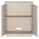 Hudson&Canal - Meuble d'appoint Alston 28 po de largeur - Blanc aulne-Nettoyer avec un chiffon doux et sec, sans produits chimiques agressifs ni produits de nettoyage abrasifs