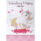 Mill Brook - Cartes De Souhaits De La Saint-Valentin Studio 5-3/8 po x 7-3/4 po / Enveloppes - Paquet de 18 - Licorne-Cartes de souhaits qualité boutique