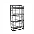 Futech - Présentoir métallique grillagé pour commerce de détail - 59,7 cm x 119,4 cm - Noir-La disposition verticale et compacte maximise la capacité d'exposition, idéale pour présenter plusieurs produits sans encombrer votre espace au sol.