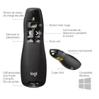 Logitech Wireless Presenter R400-Support sans fil : RF 2,4 GHz