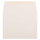 JAM Paper - Enveloppes d'invitation Strathmore A6 - 4,75 po x 6,5 po - Vélin blanc naturel - 50/paquet (30243I)-Taille : A6 (4,75 x 6,5 pouces)