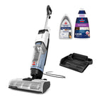 Bissell - Aspirateur et nettoyeur de plancher avec fil pour dégâts humides et secs CrossWave  Edge-Passez l’aspirateur et lavez vos planchers en une seule étape: Réalisez un meilleur nettoyage et économisez temps et efforts en effectuant deux tâches à la fois. Vous pouvez passer l’aspirateur et laver vos planchers simultanément grâce à ce puissant aspirateur pour dégâts humides et secs