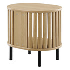 Modway - Fortitude Table d’appoint - Chêne-6