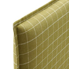 Modway - Camille Mélange de lin rembourré Tête de lit Queen size - Vérification de la vitre de l’artichaut-Assemblée requise