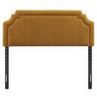 Modway - Magnolia Tissu rembourré Tête de lit King Size - Cuivre-Positions de montage ajustables