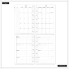 The Happy Planner - Planificateur daté format mini 2026–2027 à reliure à disques - 7-1/2 po x 6-11/16 po - Expression abstraite-9
