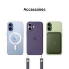 Apple - iPhone 17 - 256 Go - Bleu brume - Bell et Virgin Plus-FONCTIONNALITÉS PAR SATELLITE - En l’absence de réseau cellulaire ou Wi-Fi, iPhone peut se connecter à un satellite pour vous permettre d’envoyer et recevoir des textos ou des Tapback. Et en cas d’accident de voiture grave, il peut contacter les secours si vous n’êtes pas en mesure de le faire