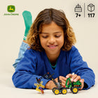 LEGO - Technic L’abatteuse-façonneuse à roues John Deere 1470H-Utilisez la flèche rotative et la pince fonctionnelle pour transporter le rondin LEGO