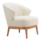 Zuo - Leque Fauteuil d’appoint - Beige fauve-Aucun assemblage requis