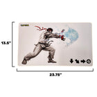 Kess - Tapis de jeu Hadoken Street Fighter V-Base antidérapante en caoutchouc pour garder le tapis stable pendant les parties intenses et les tournois