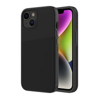 AXS - PROTech coque anti-choc avec bordures surelevees et une durabilite militaire pour Apple iPhone 14 Plus, Noir-Resistant aux chocs