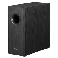 Edifier - Caisson de basses amplifié T5s avec haut-parleur longue portée de 8 po, puissance RMS de 70 W et basses profondes à 35 Hz – Noir-Traitement numérique du signal de précision – Doté d’un étage analogique haute performance et d’un amplificateur numérique, le caisson de basses assure une conversion et une amplification audio d’une grande exactitude. Le processeur de signal numérique (DSP) intégré permet un filtrage passe-bas précis et un alignement de phase optimal pour une intégration harmonieuse ave