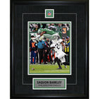 Saquon Barkley Pin & Plate Eagles - Impression encadree - 16" x 20"-Qualité supérieure - 8x10 framed