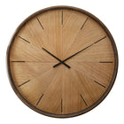 Monarch Specialties - 9022 Surdimensionné Grand Horloge Murale Rond de 30" - Brun-Rehaussez la décoration de votre intérieur avec cette horloge murale moderne ronde de 30 pouces, dotée d'un grand cadran surdimensionné entouré d'un cadre en plastique brun qui ajoute une touche d'élégance contemporaine à n'importe quelle pièce