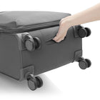 Heys - Valise Xero Elite 2.0 31" - Gris-Intérieur entièrement doublé avec une sangle de compression à boucle et une grande poche zippée pour un voyage compact, organisé et sans stress - offre une grande capacité de stockage dans une cavité d’emballage profonde et pratique