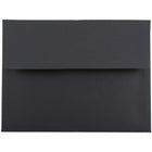 JAM Paper - Enveloppes d'invitation A6 - 4,75 x 6,5 - noires - Paquet de 50-Ces enveloppes sont parfaites pour envoyer des invitations, des cartes de voeux, des RSVP, des cartes de remerciement, des cadeaux d'anniversaire, des remises de diplômes, des vacances et plus encore