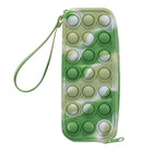 Gry Mattr - Étui À Lunettes Pour Enfants - Pop It-Fermeture éclair vert