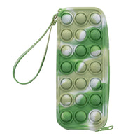 Gry Mattr - Étui À Lunettes Pour Enfants - Pop It-Fermeture éclair vert