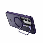 Blu Element - Coque Chromatic Kick Compatible MagSafe Galaxy S25 - Violet Profond-Élégant et mince