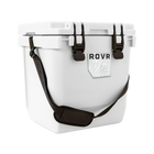 RovR - CoolR 25 Glacière rigide pintes avec bandoulière - Poudre-Les loquets RapidLock créent un joint étanche à l’air et offrent un accès rapide et facile à utiliser à la fête