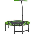 Soozier - Trampoline De Rebond 45 po - Mini Trampoline De Fitness À Élastiques-Poignée en forme de T réglable sur 5 niveaux offrant stabilité et contrôle aux utilisateurs de différentes tailles  