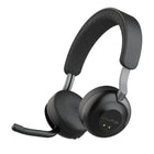 JLab - Epic Work Casque supra-auriculaire sans fil ANC - graphite-Suppression active du bruit hybride jusqu'à 30 dB + Be Aware
