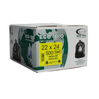 Eco II - Sacs à ordures Oxo-Biodégradable - 22 po x 24 po -  clair - paquet de 500-Paquet de 500