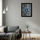 Toronto Maple Leafs Yesterday and Today collage - Impression encadree - 28" x 36"-Prêt à accrocher - livré entièrement assemblé