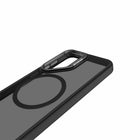 Blu Element - Coque Chromatic Kick Compatible MagSafe Galaxy S25 - Noire-Résistant aux impacts