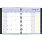 AT-A-GLANCE - Cahier de rendez-vous mensuel 2027 QuickNotes - 10 7/8 po H x 8 1/4 po l - noir - anglais-Un mois par page sur deux pages avec colonne pour les listes, les notes et les choses à faire, et reference des mois passes et futurs