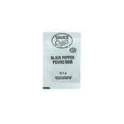 Sauce Craft par Ventura Foods - Poivre Noir Sachets Individuels - 0.1 g - 6000 sachets-Pret a l'usage