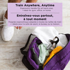 PurAthletics - Résistance multi-prises - Bleu/Gris-Ressort robuste