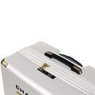 Champs - Luxe Ensemble de Bagages 3 Pièces - Ivoire-Port de charge USB sur la valise 20 po