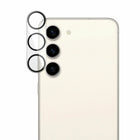 PanzerGlass - Protecteur d'objectif d'appareil photo pour Samsung Galaxy S24 - Noir-Votre appareil photo et vos objectifs sont à l'abri des chutes accidentelles sur les sols durs, des chocs contre les angles vifs et du craquement des clés dans votre poche