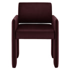 Modway - Daven Cuir végane Fauteuil à manger in Mûrier-7