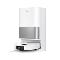 Mova - Robot P10 Pro Ultra - Blanc-Une puissance d'aspiration de 13 000 Pa pour un nettoyage en profondeur - Grâce à sa puissance d'aspiration de 13 000 Pa, cet aspirateur élimine facilement la poussière des sols durs ou des moquettes, les poils d'animaux, la litière pour chat, les miettes de snacks, etc.