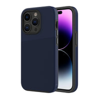AXS - PROTech Plus etui mince anti-choc avec double couches pour Apple iPhone 14 Pro Max, Bleu Astral-Resistant aux chutes jusqu'a 10 pieds