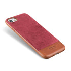 General Supply Goods + Co - Two Tone 6FT Drop Protection Case pour iPhone 6/7/8 - Vin-Suède végétalien doux