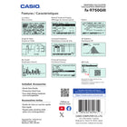 CASIO Calculatrice Graphique fx-9750GIII-Apllication géométrie APP préchargée