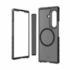 ITSKINS - Étui Hybrid_R Hinge avec MagSafe pour Galaxy Z Fold 7 – Fumé/Transparent-Compatible avec les chargeurs et accessoires MagSafe